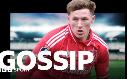 Elliot Anderson playing for Nottingham Forest during a Premier League match