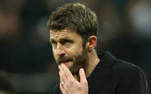 Karim Adeyemi sprinting during a match for Borussia Dortmund