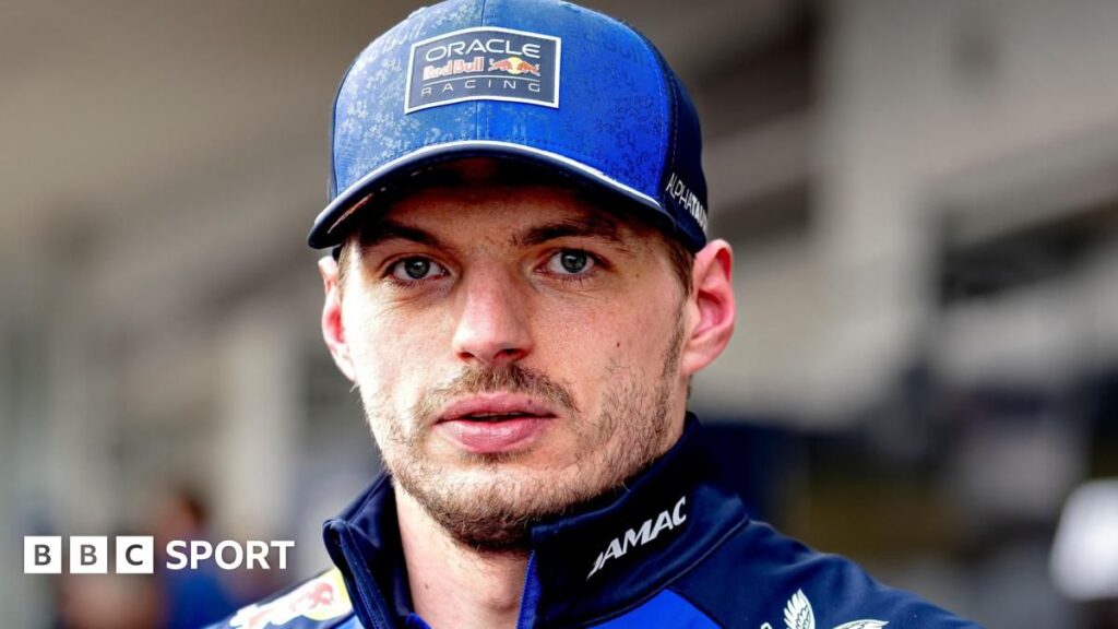 Max Verstappen driving his Red Bull Formula 1 car during a race