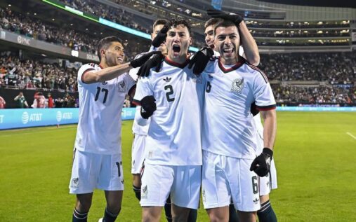 Mexico manager Javier Aguirre looking thoughtful on the touchline during an international football match
