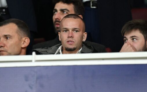 Chelsea forward Mykhailo Mudryk playing in a Premier League match