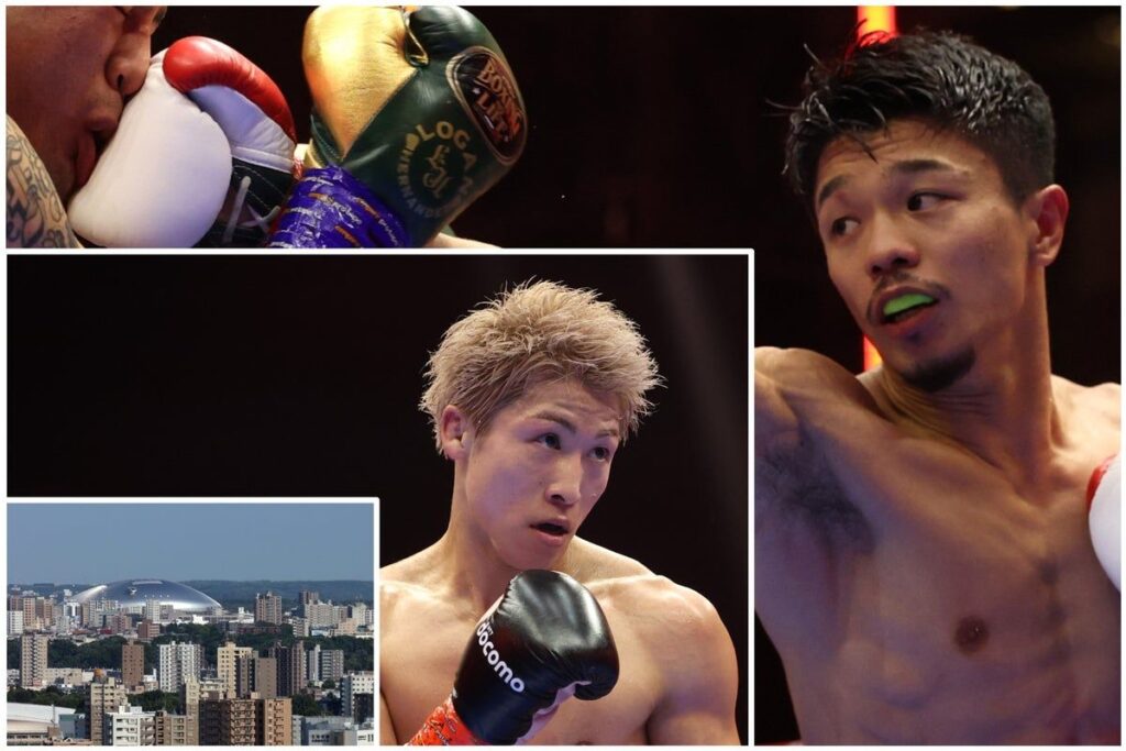 Naoya Inoue and Junto Nakatani face off ahead of their historic undisputed super-bantamweight title fight at the Tokyo Dome.