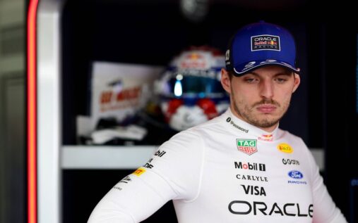 Max Verstappen walking alongside his Red Bull race engineer Gianpiero Lambiase in the Formula 1 paddock
