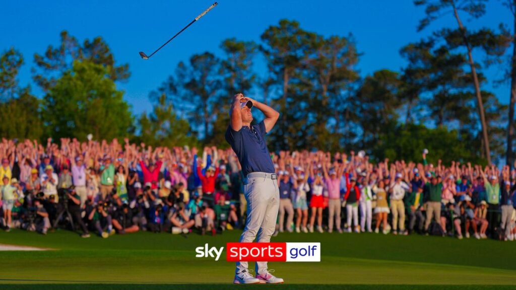 A scenic view of the pristine fairways and azaleas at Augusta National