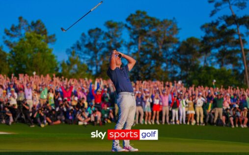 A scenic view of the pristine fairways and azaleas at Augusta National