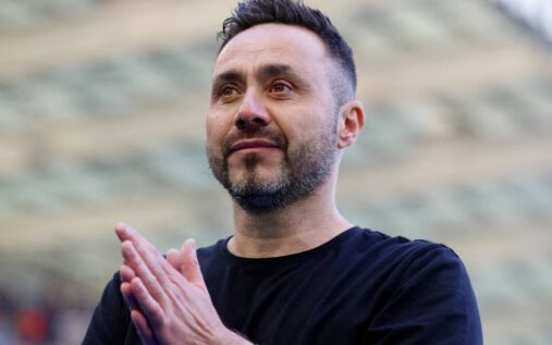 Joao Palhinha playing for Tottenham Hotspur in the Premier League