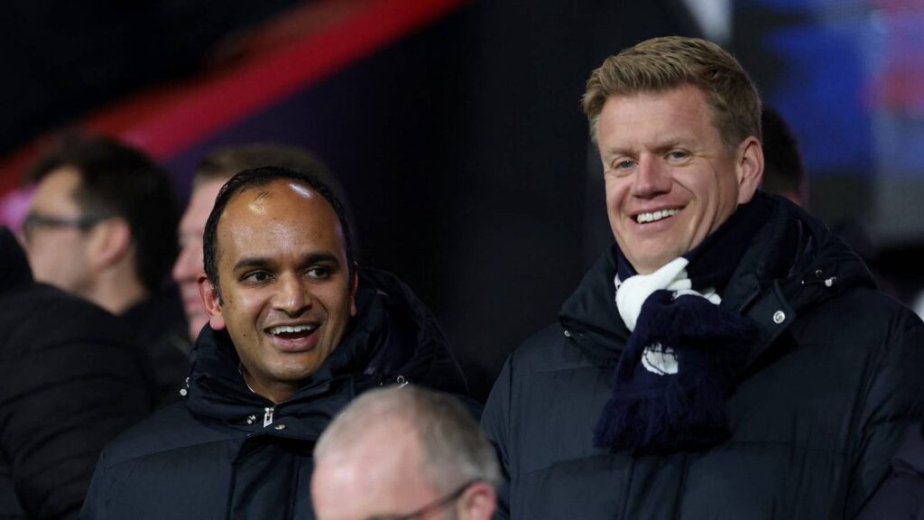 Sebastian Kehl watching a match during his time as Borussia Dortmund sporting director