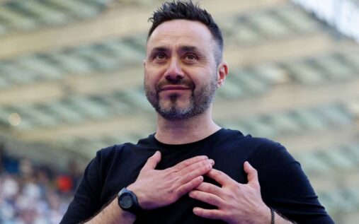 Dejan Kulusevski playing for Tottenham Hotspur in a Premier League match