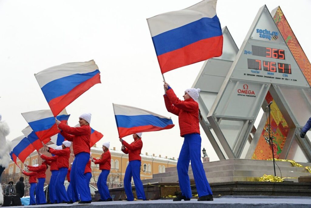 The World Anti-Doping Agency logo displayed on a digital screen