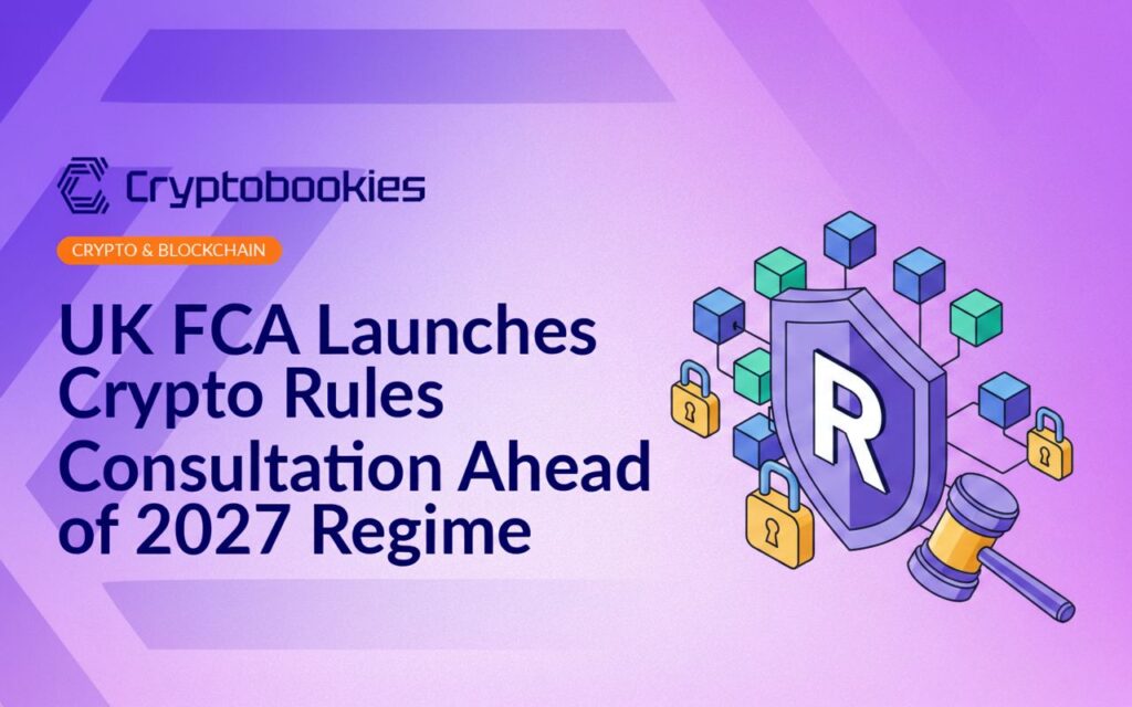 A digital shield icon overlays a British flag backdrop with binary code and a gavel on the side