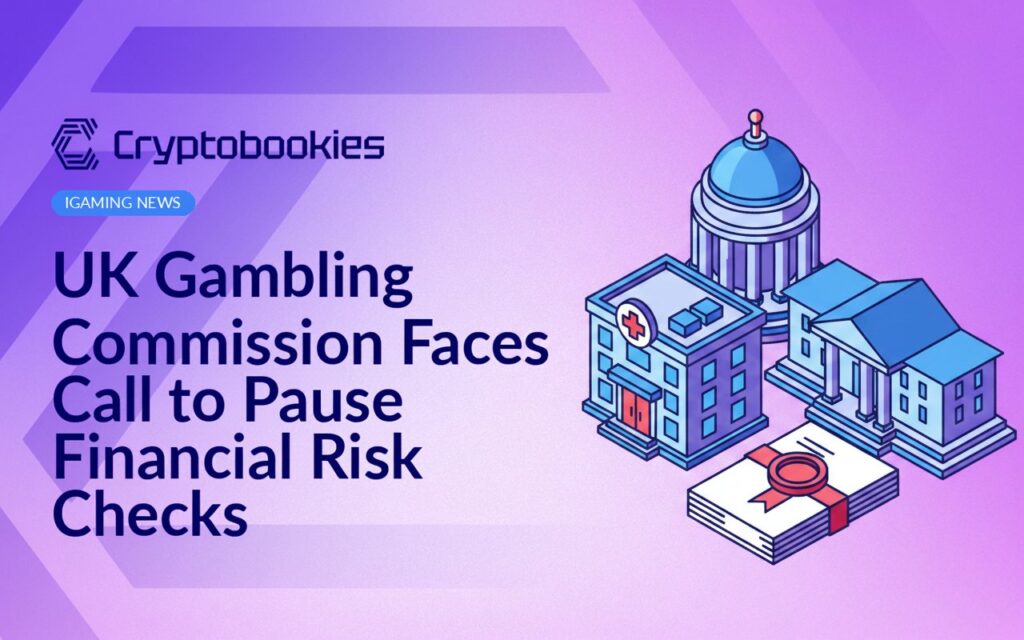 Hospital with a red medical cross, a government building, and a sealed official document with a wax stamp on a wooden desk