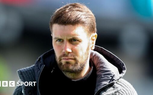 Brighton head coach Fabian Hurzeler issuing instructions from the touchline
