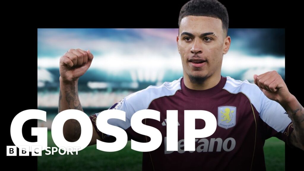 Morgan Rogers playing for Aston Villa in a Premier League match