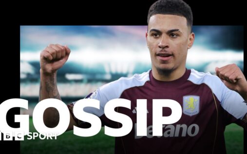 Morgan Rogers playing for Aston Villa in a Premier League match