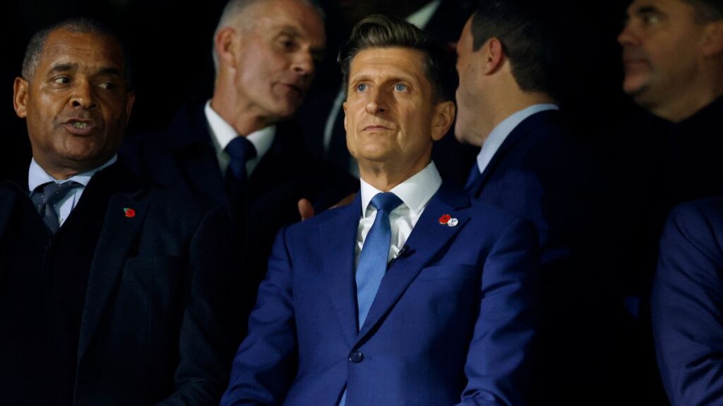 Pierre Sage issuing instructions from the touchline during a match