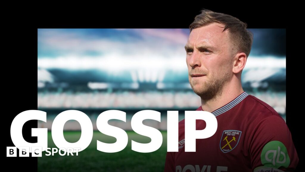West Ham United captain Jarrod Bowen playing in a Premier League match