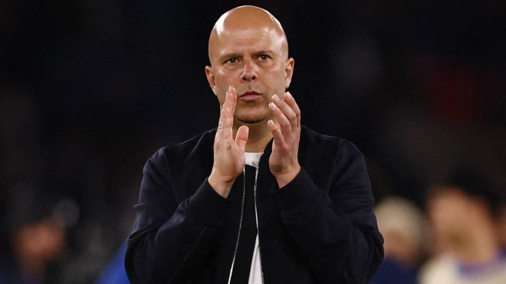 Andoni Iraola directing his team from the touchline during a Premier League match