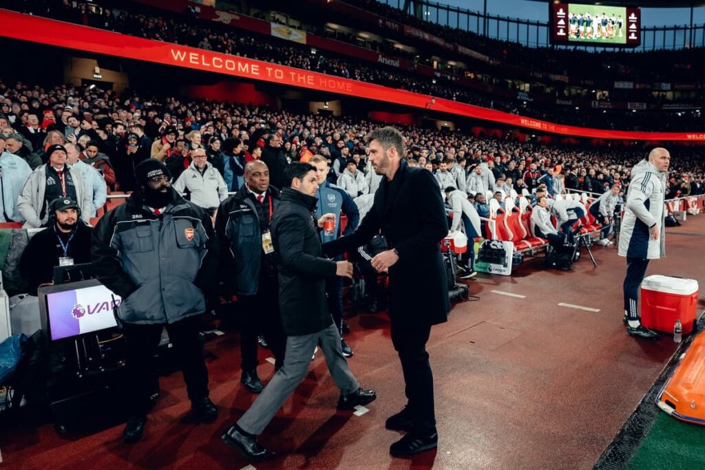 Split image of football managers Mikel Arteta, Pep Guardiola and Michael Carrick