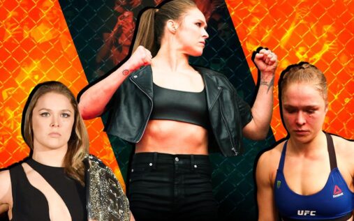 Former UFC bantamweight champion Ronda Rousey looking focused ahead of her highly anticipated MMA return