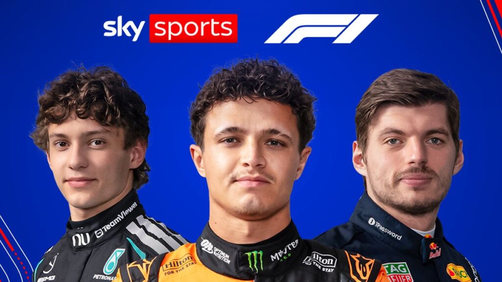 Formula 1 racing cars competing on track during a Grand Prix weekend