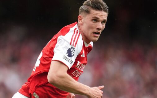 Viktor Gyokeres playing for Arsenal in the Premier League
