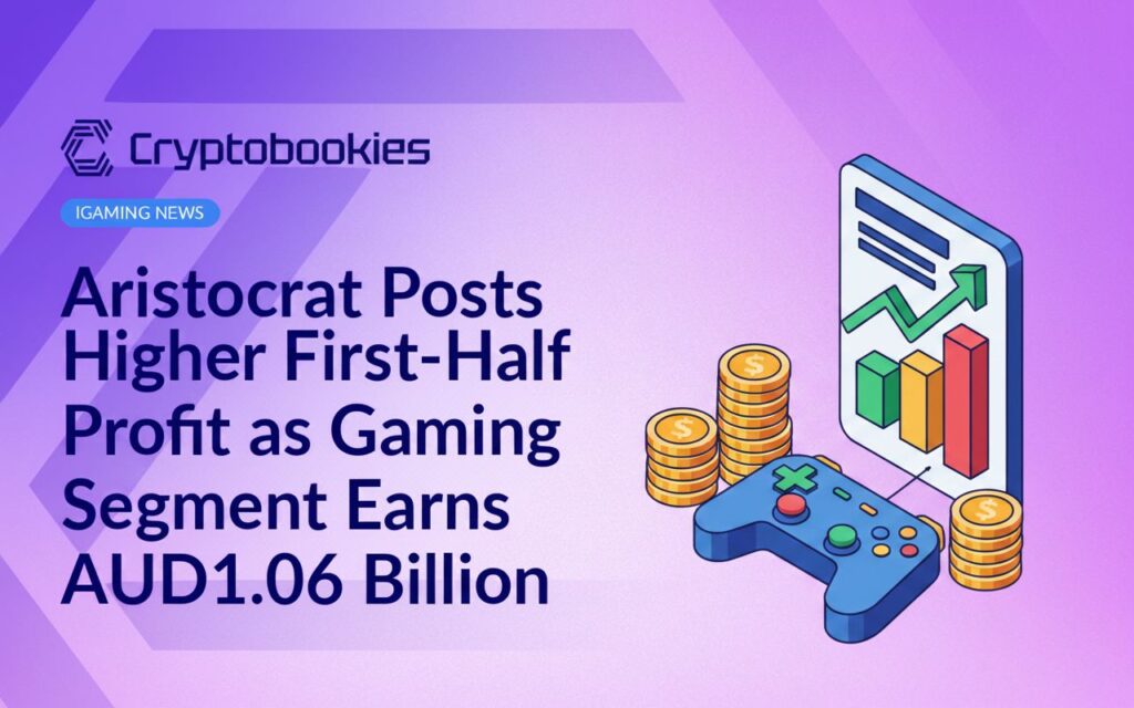 Bar chart with increasing bars, stacked gold coins, and a game controller overlaid with a rising line graph on white background
