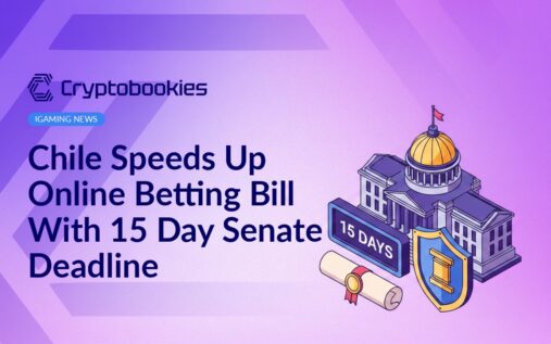 Government parliament building, countdown clock, legal document with seal and ribbon, shield with gavel emblem on blue background