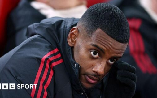 Alexander Isak playing for Sweden in a recent international friendly against Norway