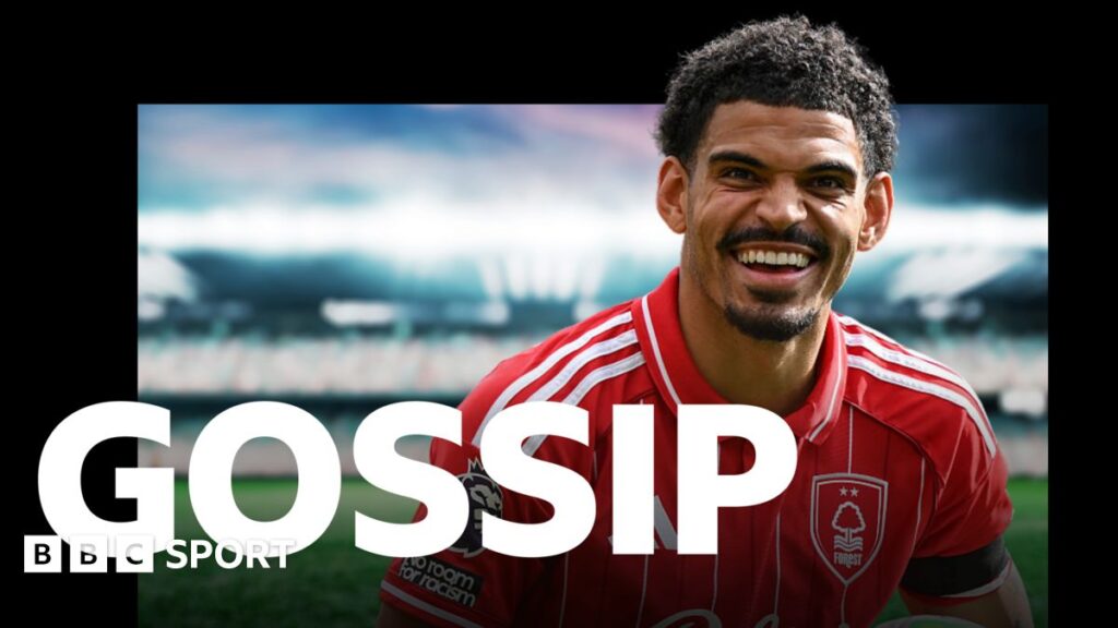 Morgan Gibbs-White playing for Nottingham Forest in the Premier League