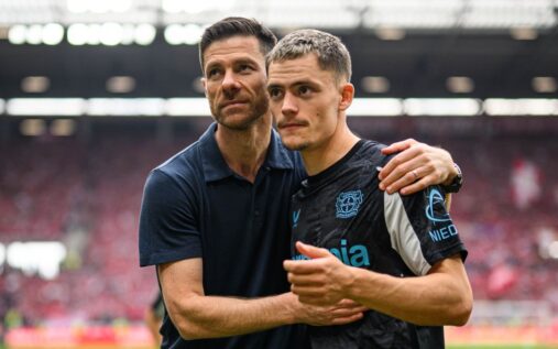 Florian Wirtz playing for Liverpool during a Premier League match