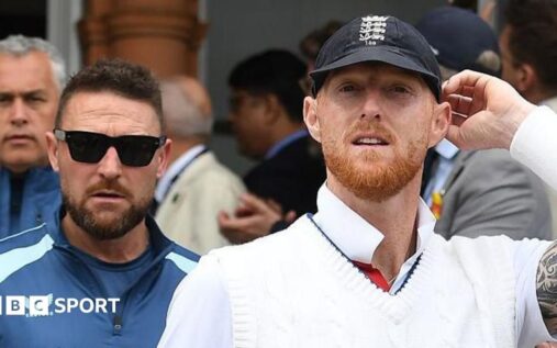 England cricket captain Ben Stokes looking serious on the pitch