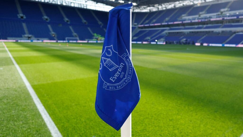 A general view of Goodison Park stadium during a Premier League football match