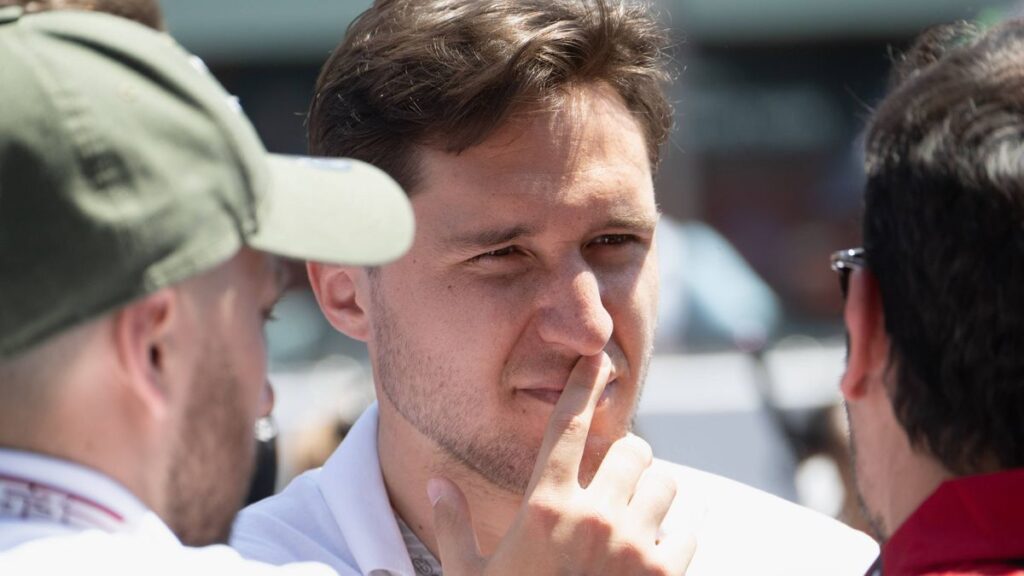 Liverpool winger Federico Chiesa looking thoughtful on the football pitch