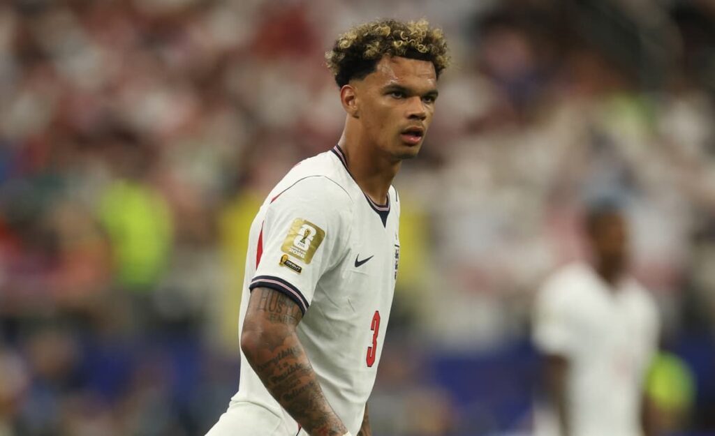 England's Nico O'Reilly in action during the World Cup 2026