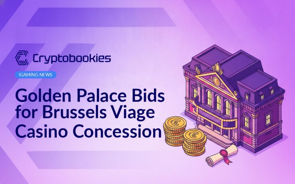 Grand theater with marquee lights, sealed contract on paper, and stacked euro coins on a wooden surface.