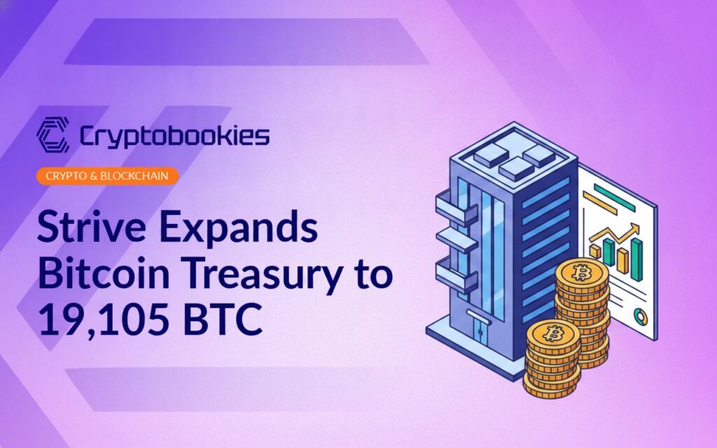 Corporate office building beside a tall stack of gold coins and a financial document displaying a rising chart.